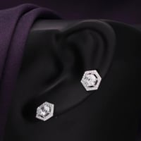 حلق فضة نسائي عيار 925