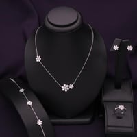 طقم فضة نسائي عيار 925