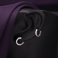 حلق فضة نسائي عيار 925