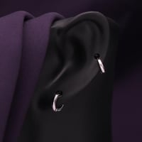 حلق فضة نسائي عيار 925