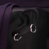 حلق فضة نسائي عيار 925