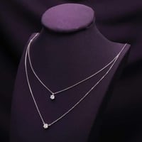 عقد فضة دورين عيار 925