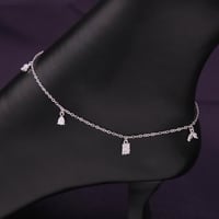 خلخال فضة عيار 925