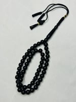 سُبحة بكلايت أسود كركوشة.