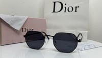نظارة ديور – Dior Metal Square Gradient مع كامل ال...
