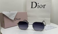 نظارة ديور – Dior Metal Square Gradient مع كامل ال...