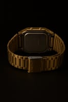 كاسيو جرس ذهبي ميناء اسود.