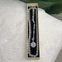 سُبحة بكلايت شفاف.