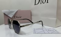 نظارة ديور – Dior Metal Square Gradient مع كامل ال...