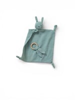 دمية نوم أرنب موسلين للأطفال - اخضر ناعم - صنع في...