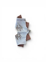 مريلة مواليد ياقة عريضة مشجرة خيول كلاسيكية قطن سك...