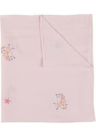 بطانية موسلين للمواليد - أبيض - قطنية ناعمة وخفيفة...