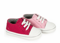 حذاء كاجوال قماش بخيوط للمواليد