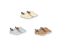 حذاء كاجوال قماشي للمواليد بنعل مطاطي مرن