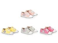 حذاء كاجوال للمواليد بنعل وشريط لاصق