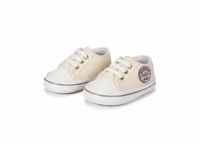 سنيكرز قماش ناعم بنمط كلاسيكي للمواليد