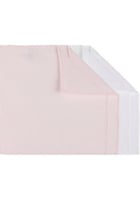 بطانية موسلين متعددة الاستخدام من قطعتين - أبيض -...