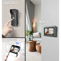 انتركوم ذكي - واي فاي مع شاشة 7 انش