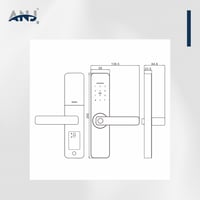 قفل ذكي ANJ لباب داخلي (صغير)