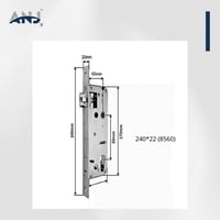 قفل ذكي ANJ لباب داخلي (كبير)