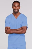 Cherokee Workwear Unisex V-Neck Solid Scrub Top