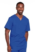 Cherokee Workwear Unisex V-Neck Solid Scrub Top