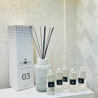 فواحه عطرية مع عيدان زجاج 5000مل