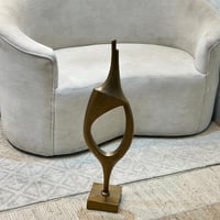 قطعة ديكور - لولو معدني 83×21×14سم