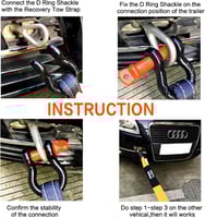 سفاري شنكار سحب كبير أسود وأحمر قطعة واحدة