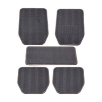 CM003 فرشات أرضية موكيت 5 قطع رصاصي غامق ثقيل