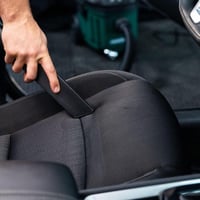 ترتل منظف مقاعد وفرشات مع فرشاة