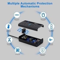 محول سيارة تيار مستمر 12 فولت إلى 220 فولت تيار مت...