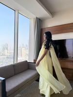 فستان - اصفر 2