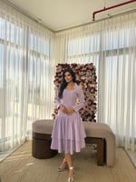 فستان - بنفسجي