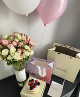 فازة بيبي روز طبيعي +كيكة جاناش