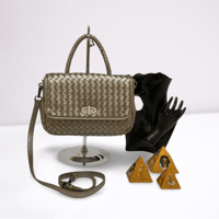 حقيبة أولمبيا بتصميم متداخل