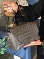 حقيبة كاميرا كروس لوب ميني جلد مجدول