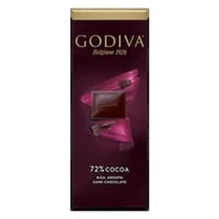 جوديفا 72٪ لوح شوكولاتة داكنة 90 جرام