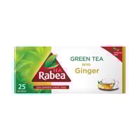 الربيع شاي أخضر بالزنجبيل 25 كيس