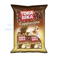 قهوة تورابيكا كابوتشينو سريع التحضير 20 كيس كل منه...
