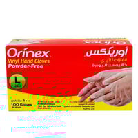 قفازات للأيدي خالية من البودة أورينكس 100 قفاز