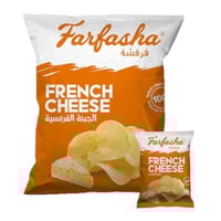فرفشة رقائق البطاطس بالجبنة الفرنسية 21جرام ×12 عب...