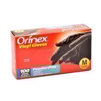 قفازات للأيدي وسط أسود اورينكس 100 حبة