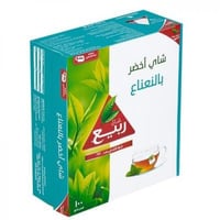 شاي الربيع أخضر بالنعناع 100 كيس