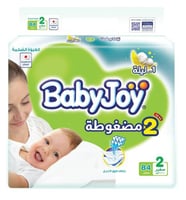 حفاضات بيبي جوي رقم 2 * 84 حبة