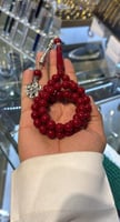 سبحة بكلايت -  عنابي