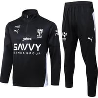 طقم تدريب الهلال الشتوي ( اسود )