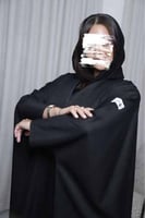 عباية بليزر بشت اسود