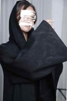 عباية بلاك بيري مع اكمام كتان