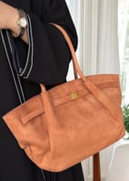 شنطة JW PEI كتف جلد سويد أنيق